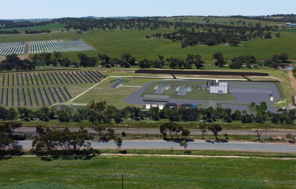 $120M hydrogen generation and solar farm expansion project proposed for WA's Wheatbelt region to produce green hydrogen using renewable energyarticle image