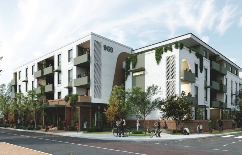 $23 million social housing project to build 50 apartments, parking and communal areas in Perth's northern suburbsarticle image