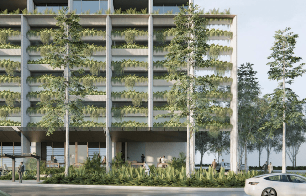 High-rise residential project planned in South East Qld, shifting from office space to 192 apartments, with procurement opportunities pending approvalarticle image