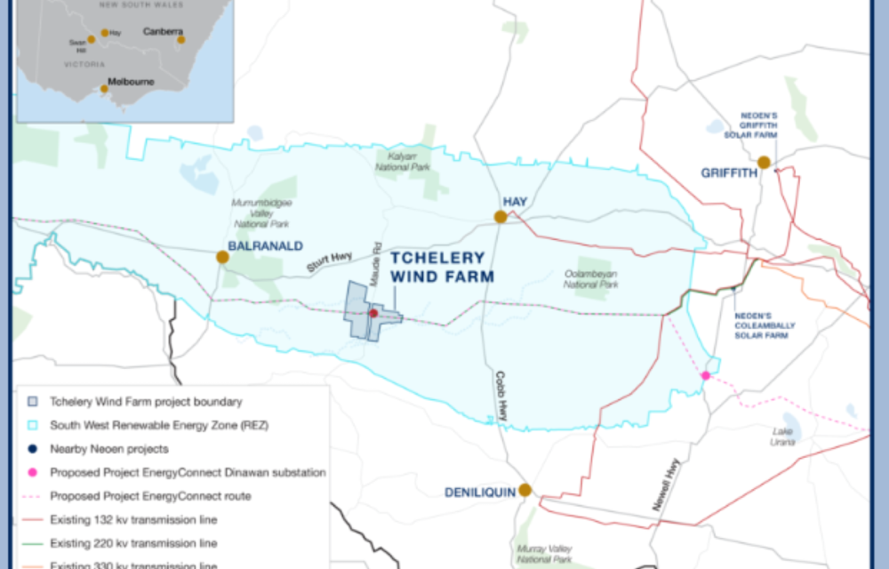 $1.6bn wind farm and battery project proposed in Riverina Murray region, promising major investment and local contractor opportunitiesarticle image