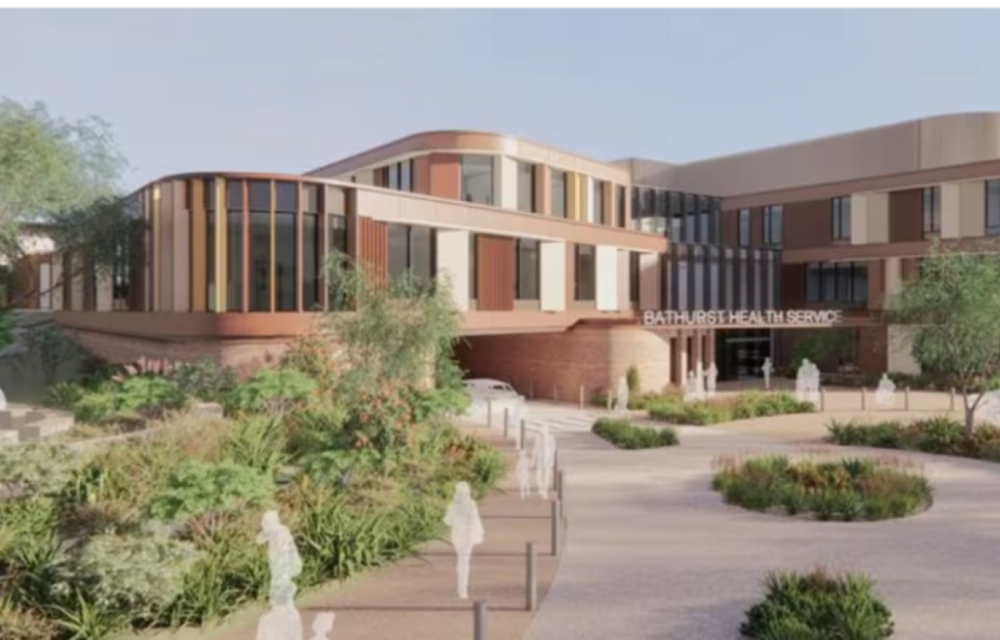 Artist’s impression of the redeveloped health facility in Central West NSW, to be delivered by Icon Construction